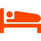 1日15分間、好きな時に休息を。仮眠室完備