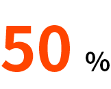 50 %